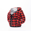 Puffin Drinkwear - The Lumberjack - Insulated 12 oz Can Cooler - Puffin Red-5