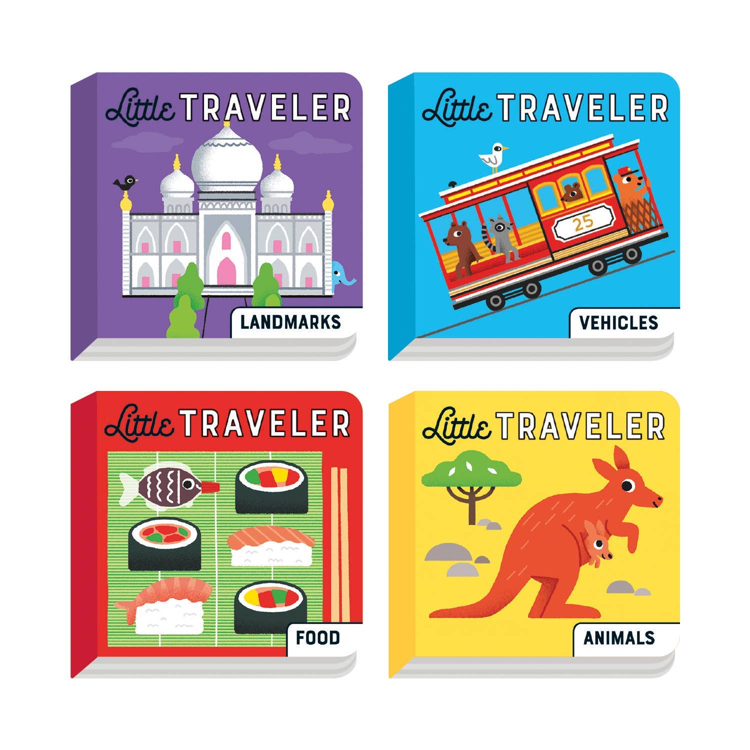 Chronicle Books - Little Traveler Board Book Set - 0