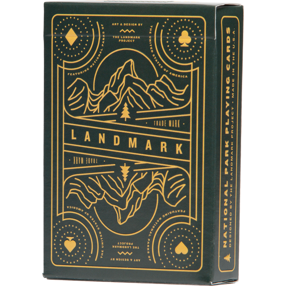 The Landmark Project - National Parks Playing Cards