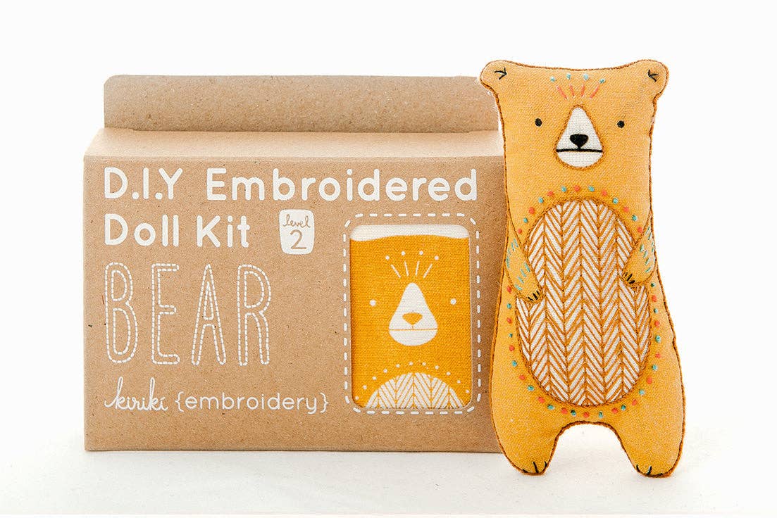Kiriki Press - Bear - Embroidery Kit - 0