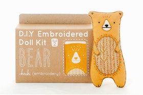 Kiriki Press - Bear - Embroidery Kit - 0