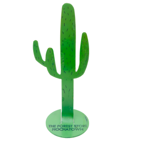 metal cactus art hochatown 