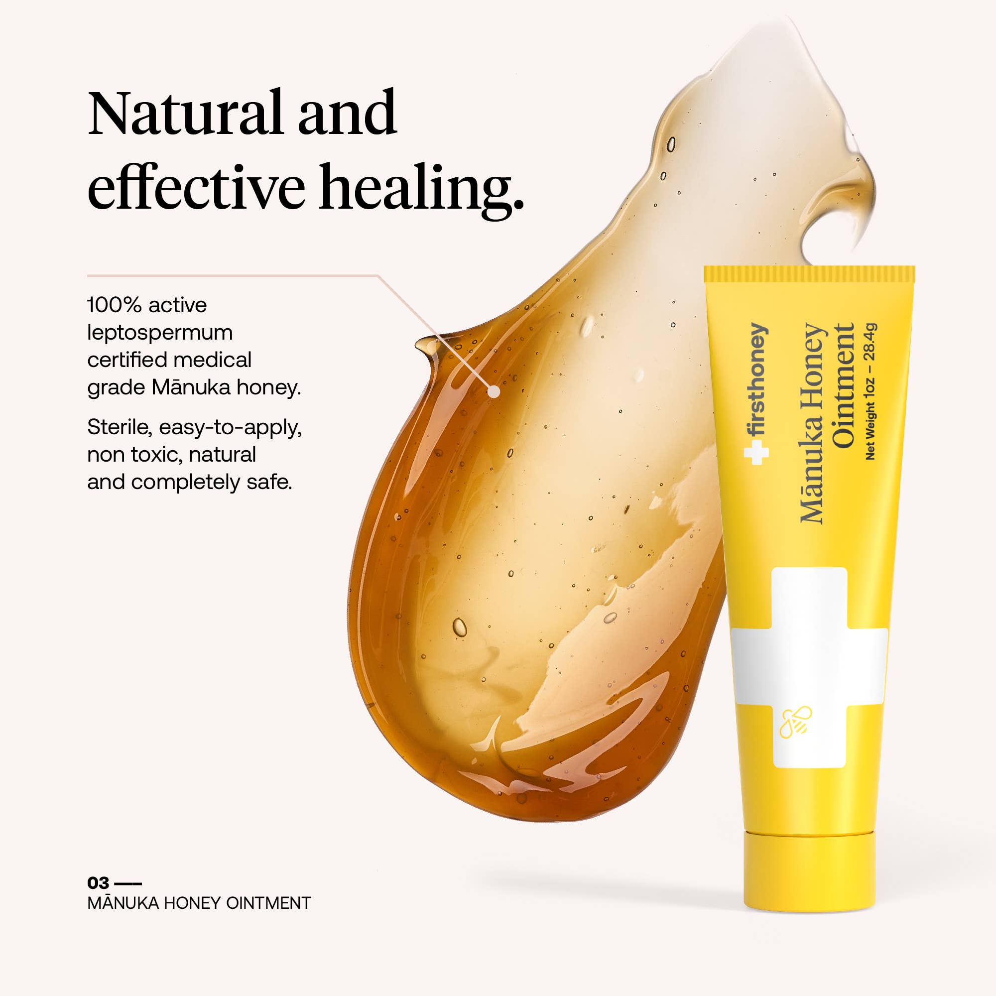 First Honey - First Honey® Manuka Wound Ointment: 1 oz