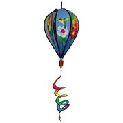 Hummingbird Flowers Hot Air Balloon