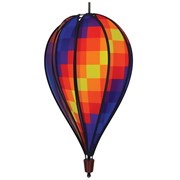 Rainbow Pixel Hot Air Balloon