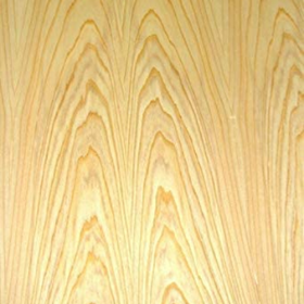 Close-up view of a piece of cypress lumber displaying its wood grain.