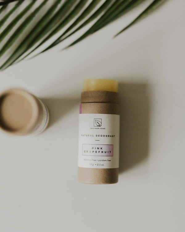 Zero Waste MVMT - Natural Deodorant | Lavender + Bergamot | Zero Waste: Cedar + Lime