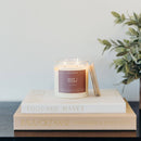 Calyan Wax Co. - Rose + Peony - Glass Tumbler Soy Candle-5