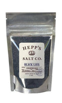 HEPP'S Salt Co. - Black Lava Sea Salt: 2.5 oz Jar