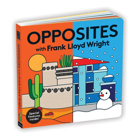 Chronicle Books - Opposites With Frank Lloyd Wright Board Book