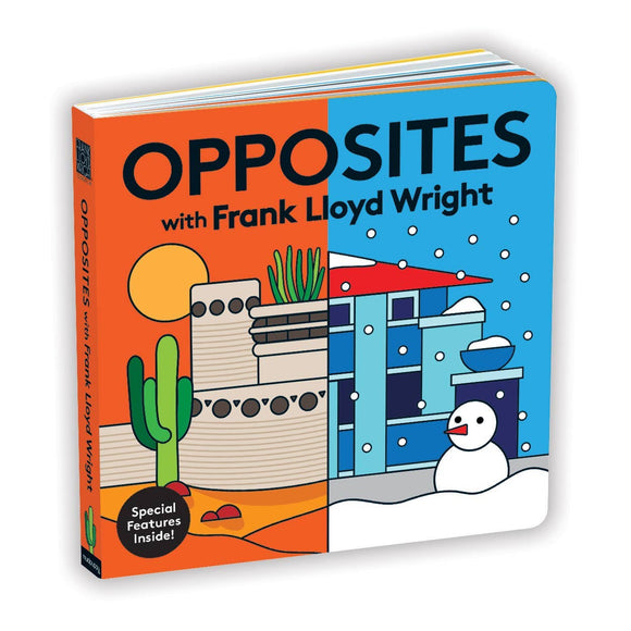 Chronicle Books - Opposites With Frank Lloyd Wright Board Book