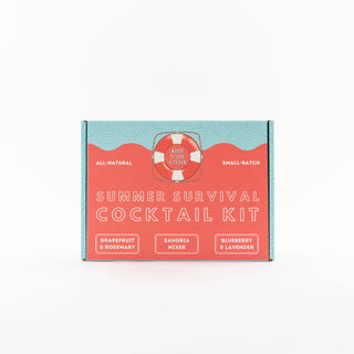 Wood Stove Kitchen - Summer Survival Cocktail Kit - 3 Bottles