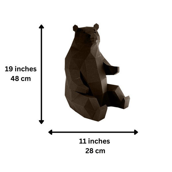 PAPERCRAFT WORLD - 3D Bear PaperCraft Origami Models