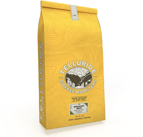 Telluride Coffee Roasters - Breakfast Brew: Whole Bean / 12oz