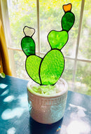 Samara Designs Studio - Glass Prickly Pear Cactus-4
