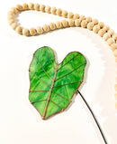 Samara Designs Studio - Glass Giant Elephant Ear Stem-8