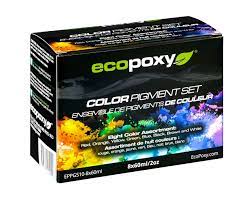 EcoPoxy 8pc 60mL Color Pigment Set