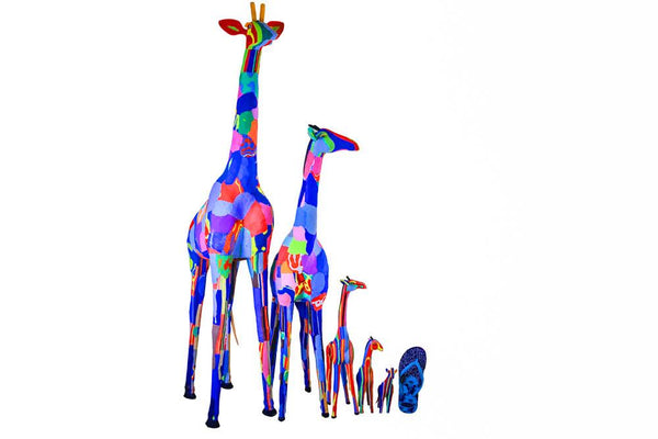 Ocean Sole - Giraffe Flip Flop Sculpture - Wholesale: Small