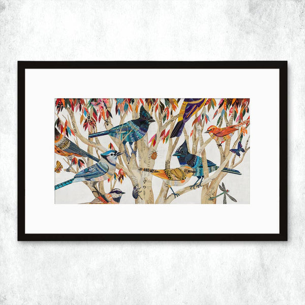 Dolan Geiman - Art Print | Birdwatcher Wall Art | BIRD CANDY: Unframed / 32 x 56