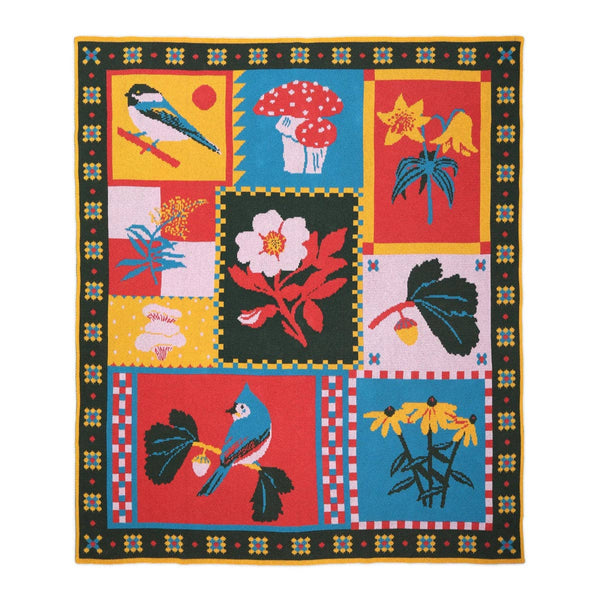 Bird Collective - Eastern Natives Knit Blanket