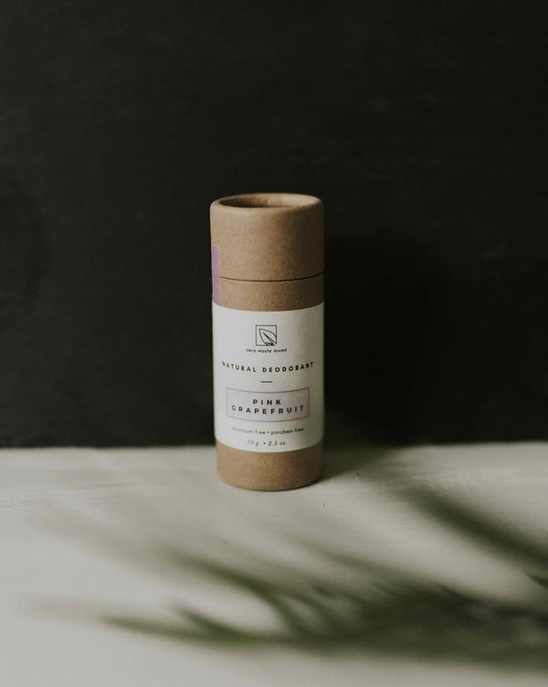 Zero Waste MVMT - Natural Deodorant | Lavender + Bergamot | Zero Waste: Cedar + Lime