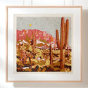 Cactus Mountain Print