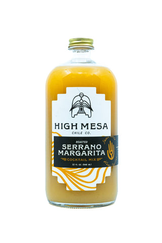 High Mesa Chile Co. - Roasted Serrano Margarita Cocktail Mix - 32 oz