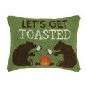 Peking Handicraft - Let's Get Toasted Bear Hook Pillow