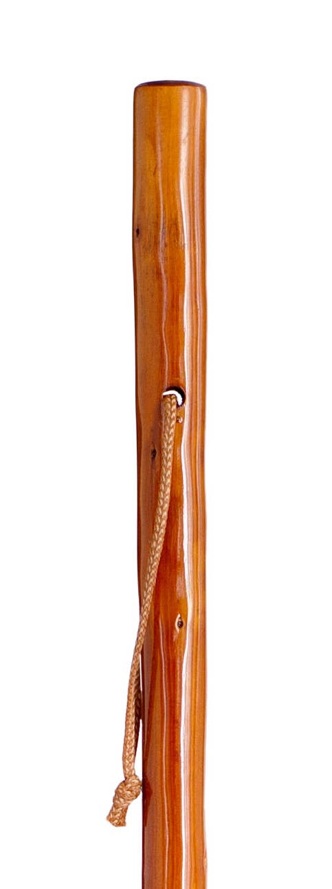 Segorbina BASTONES - Dark Brown Mountain Cane with Compass: 100 CM