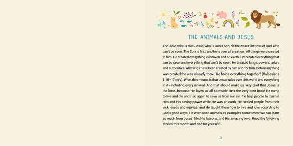 Barbour Publishing, Inc. - A Year of Bible Animal Stories