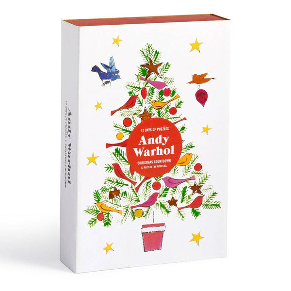 Chronicle Books - Andy Warhol 12 Days of Puzzles Christmas Countdown