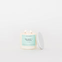 Calyan Wax Co. - Sea Mist + Freesia - Clear Glass Tumbler Soy Candle