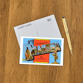 Found Image Press - Postcard OK-05 Greetings from Oklahoma - 0