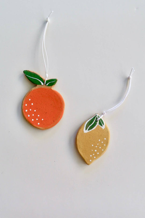 Melville Ceramics - Orange Ornament 