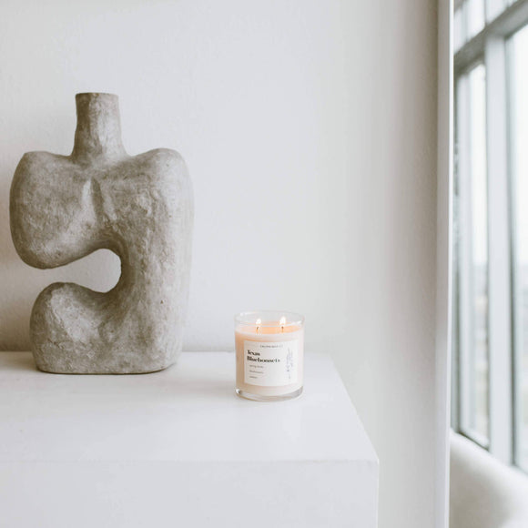 Calyan Wax Co. - Texas Bluebonnet - Clear Glass Tumbler Soy Candle