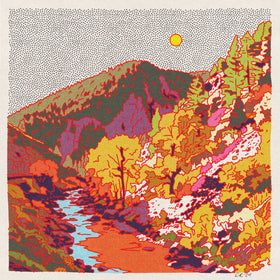 Caroline Clark - Northern Mountain #4: 12"x12" - 0