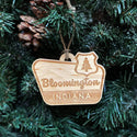 Blue Studio Creative - Customized Town Sign Ornament. Personalized For Your Town!