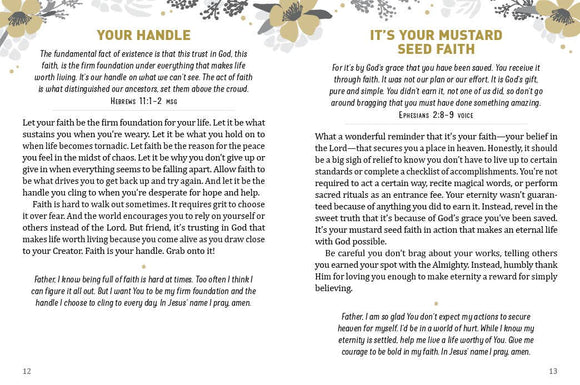 Barbour Publishing, Inc. - A Mustard Seed Faith Large Print