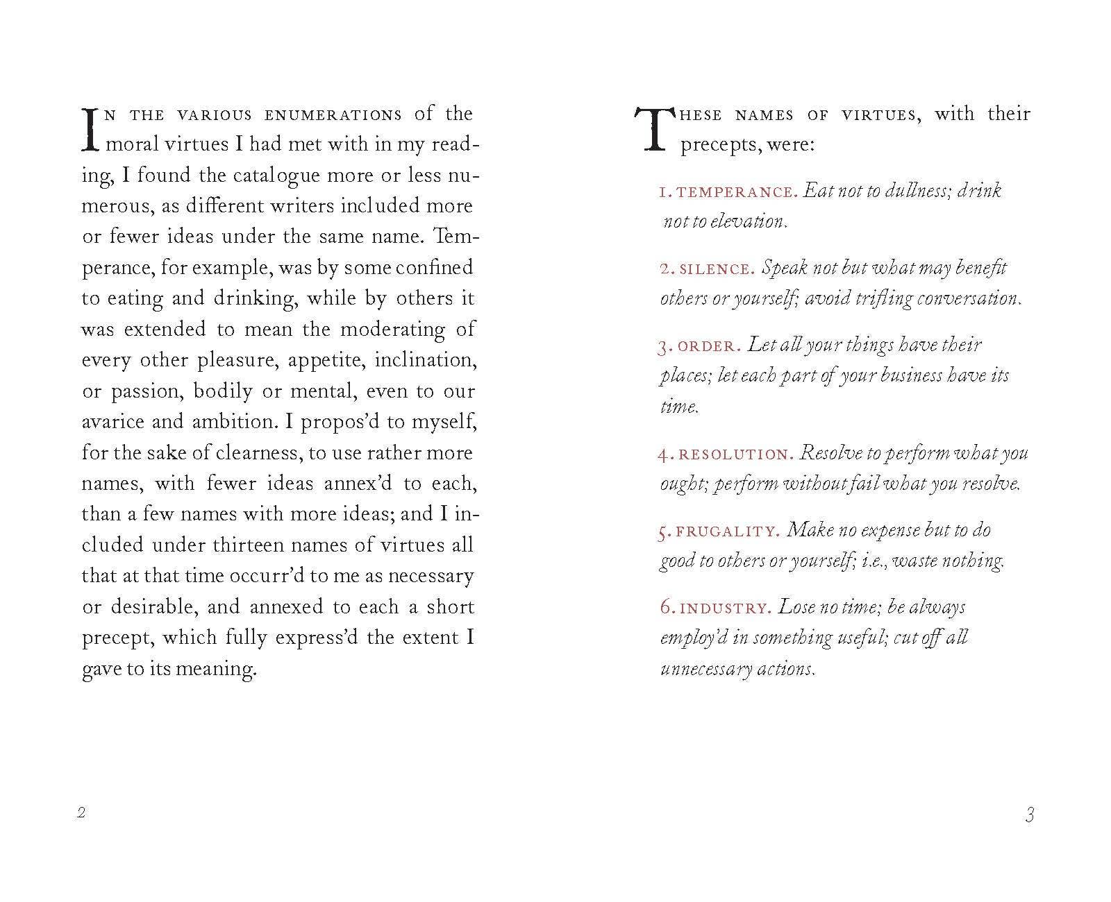 Applewood Books - Benjamin Franklin's Book of Virtues - 0