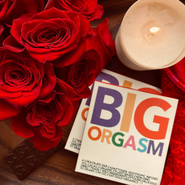 Eat Gold Organics - BIG ORGASM, a Potent, Functional & Delicious Chocolate Bar