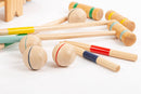 MORA PLAY - Croquet game in wooden trolley - 6 players-4