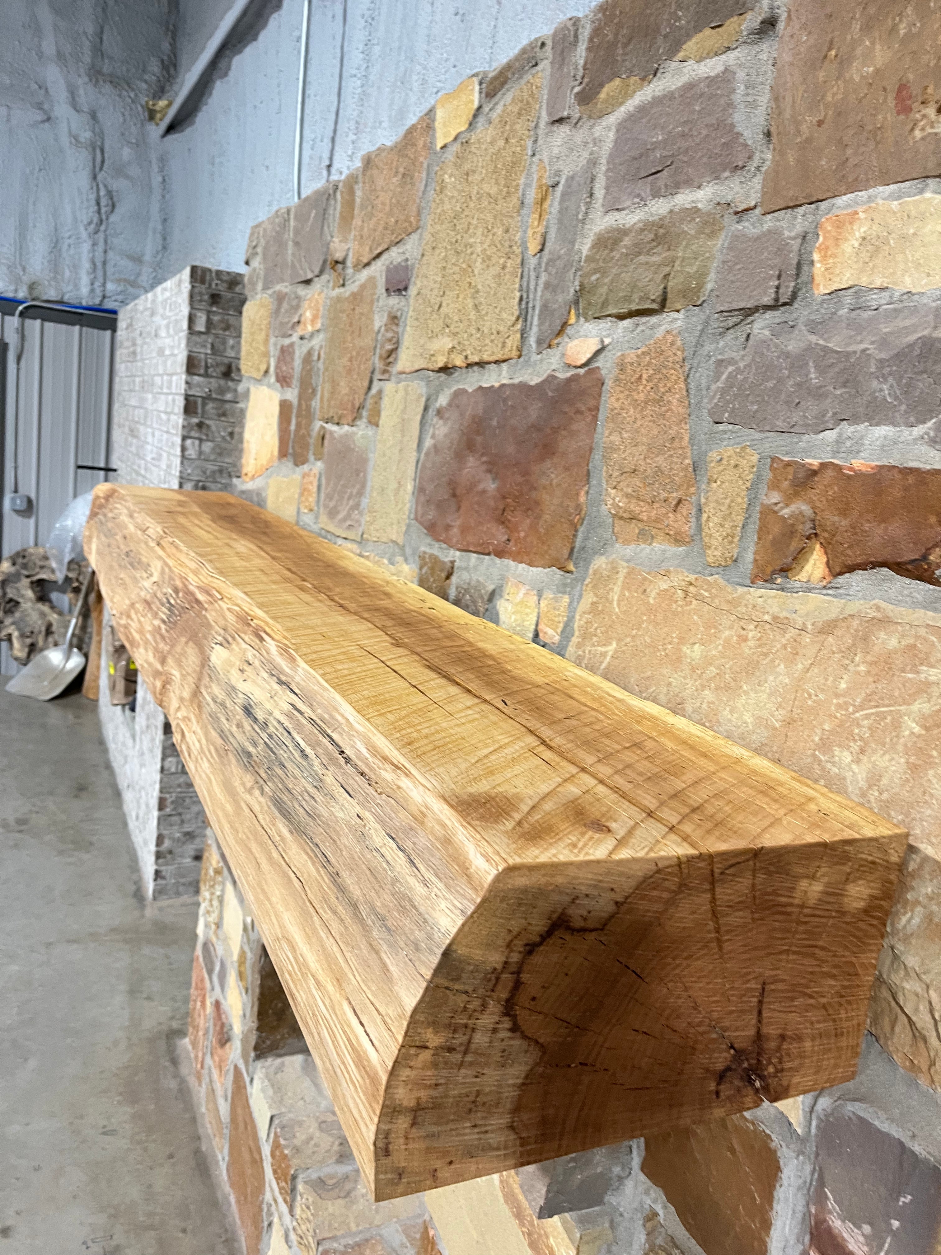 Live Edge Fireplace Mantels | The Forest Store