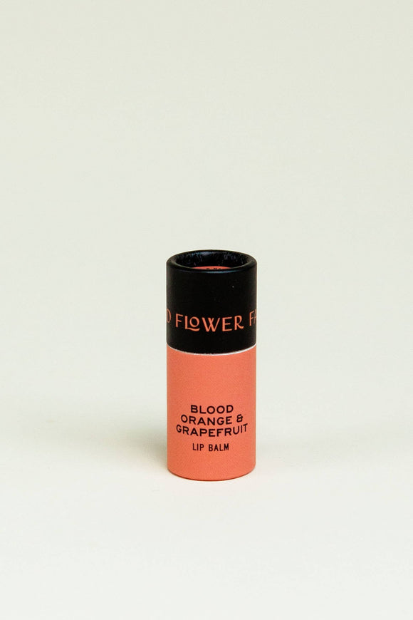 Good Flower Farm - Blood Orange & Grapefruit Lip Balm/0.3 oz Biodegradable Tube