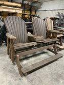 Polywood Outdoor Double Seated Adirondack Glider