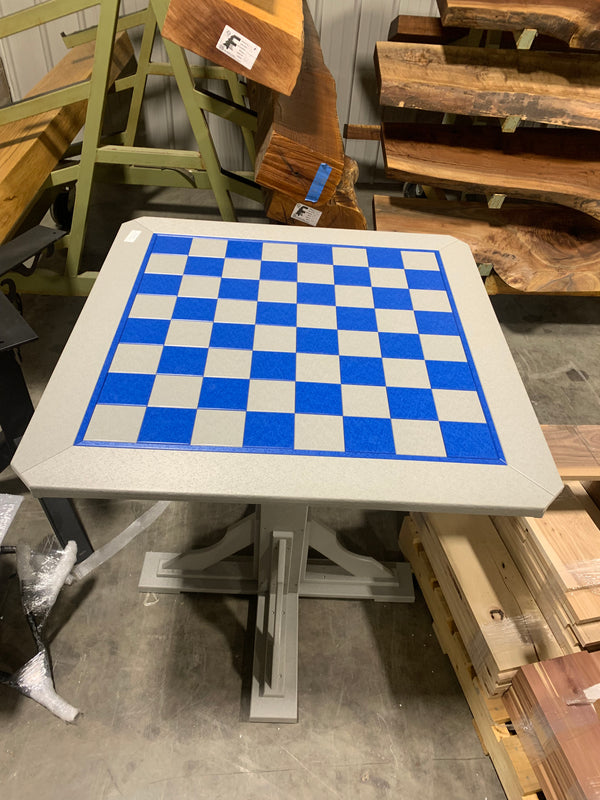 Polywood Outdoor Checker Table