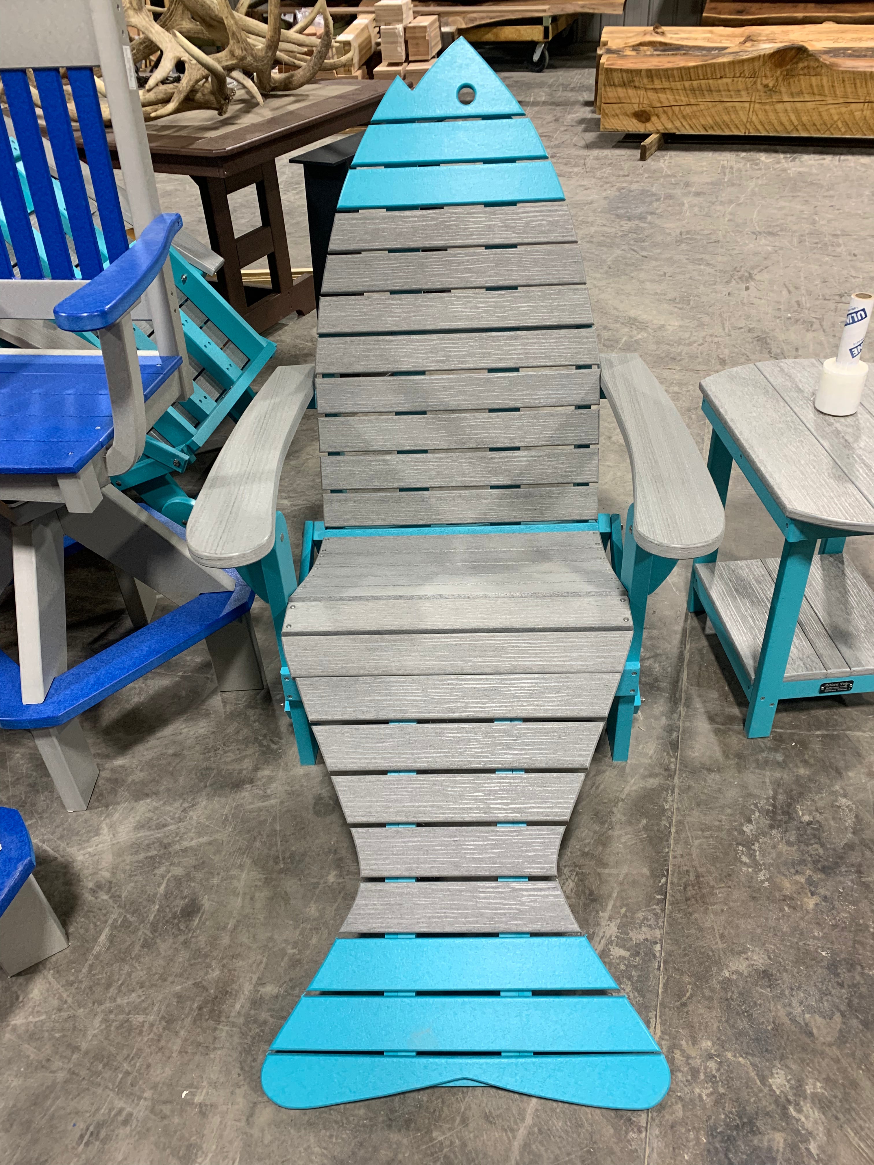 Outdoor Adirondack Fish Chair | The Forest Store
