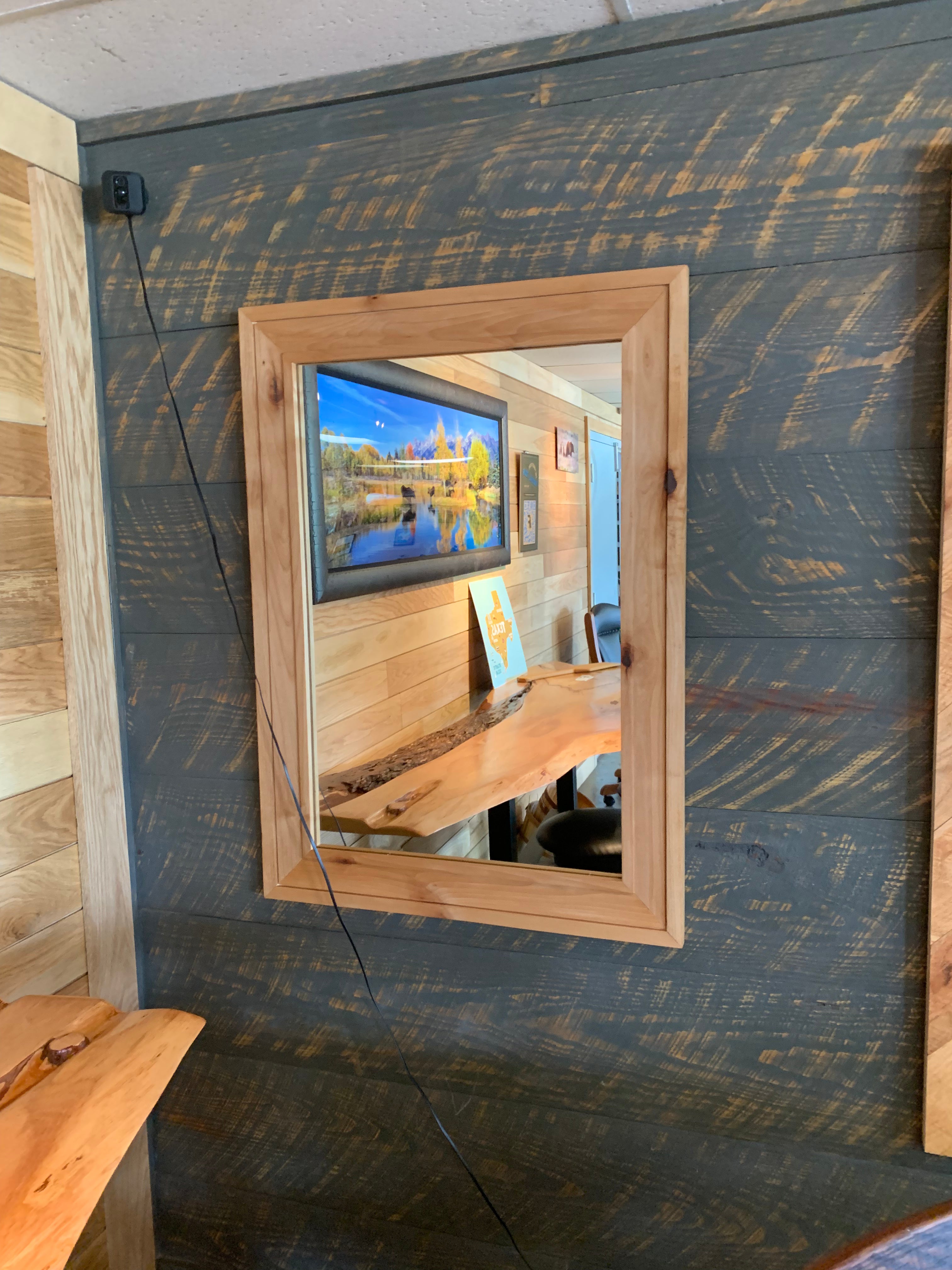 Wooden Mirror - 0