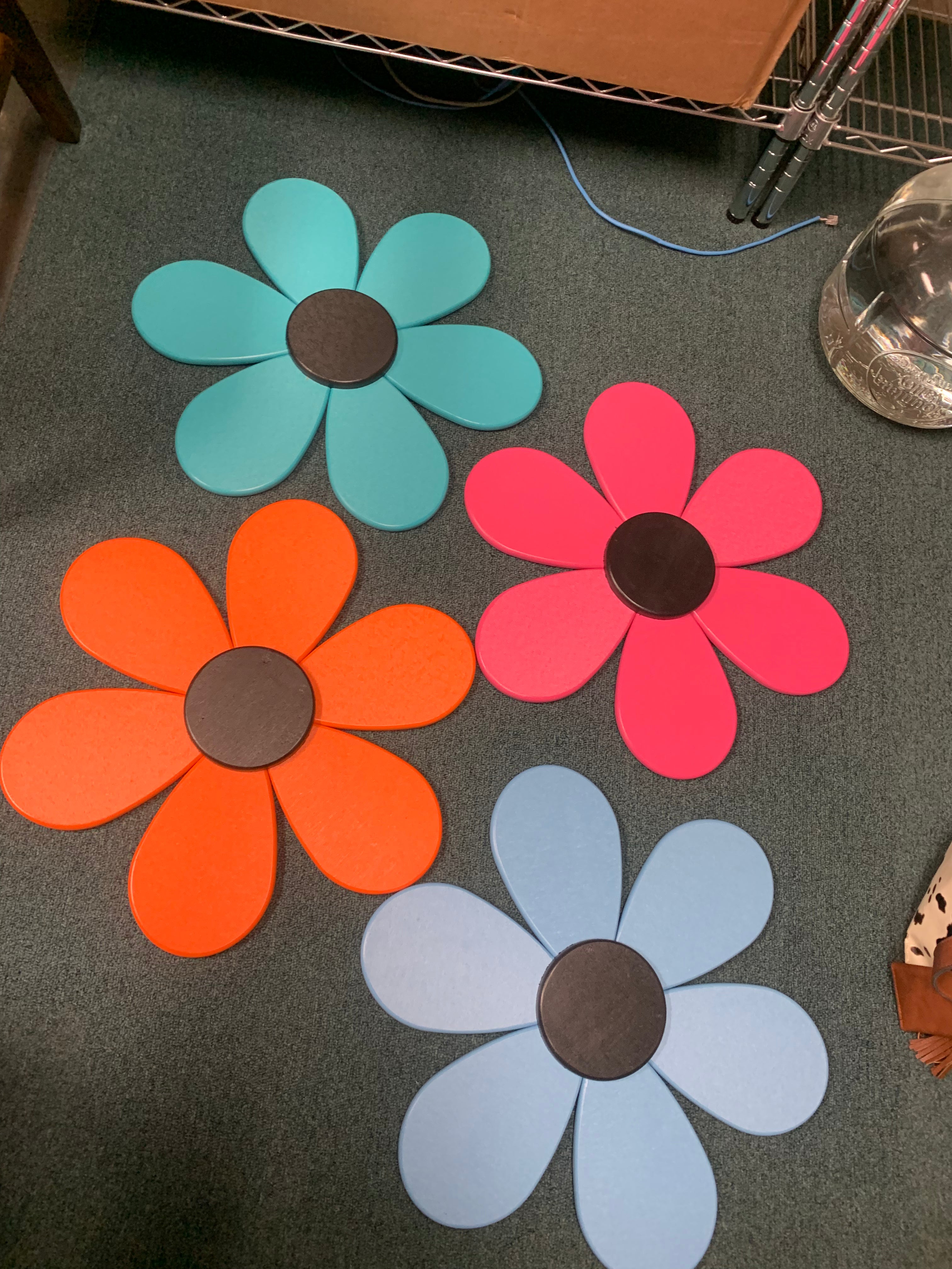 Outdoor Round Petal Flowers (Large)