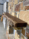 Live Edge Walnut Fireplace Mantel