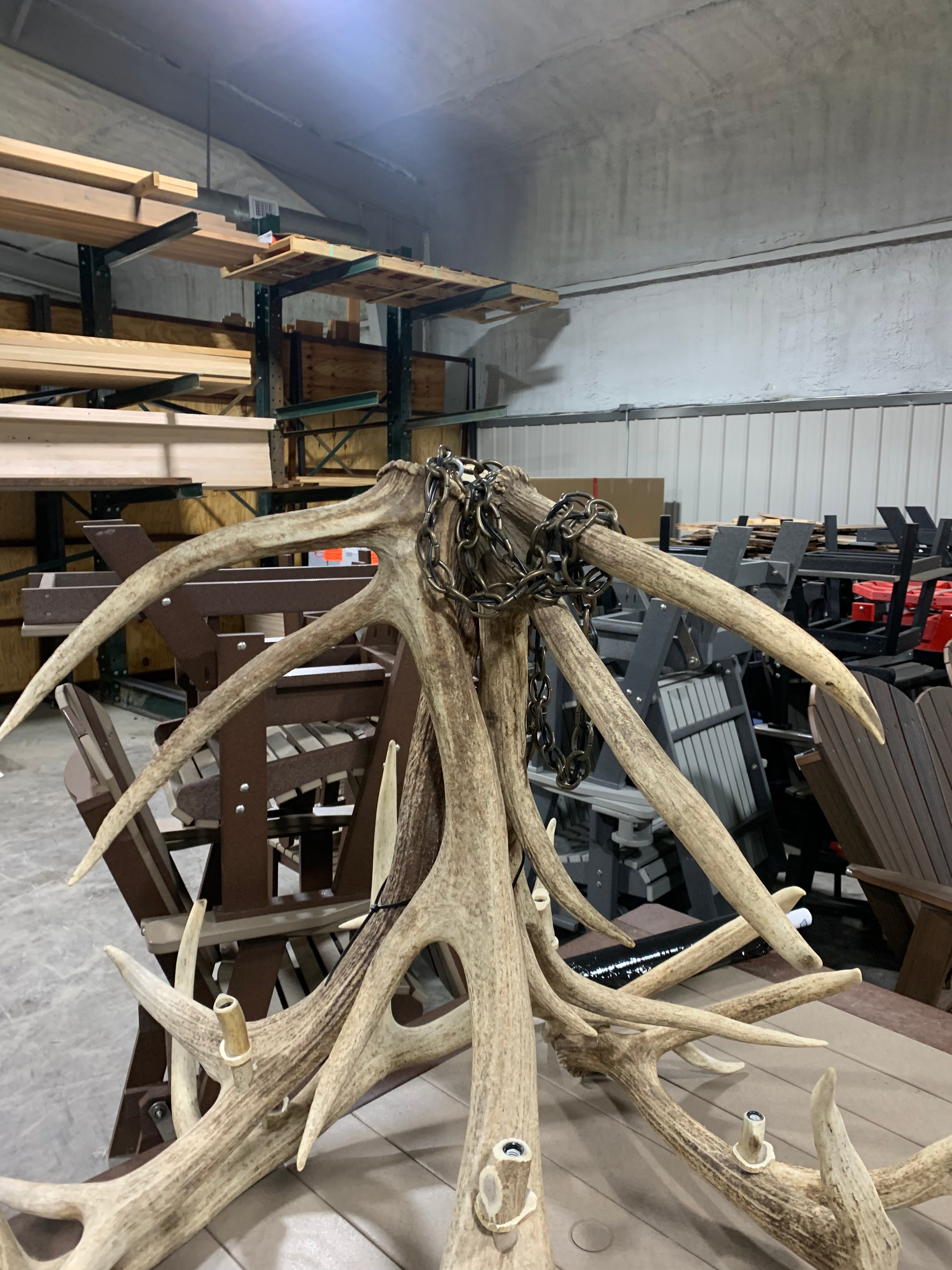 Elk Antler Chandelier